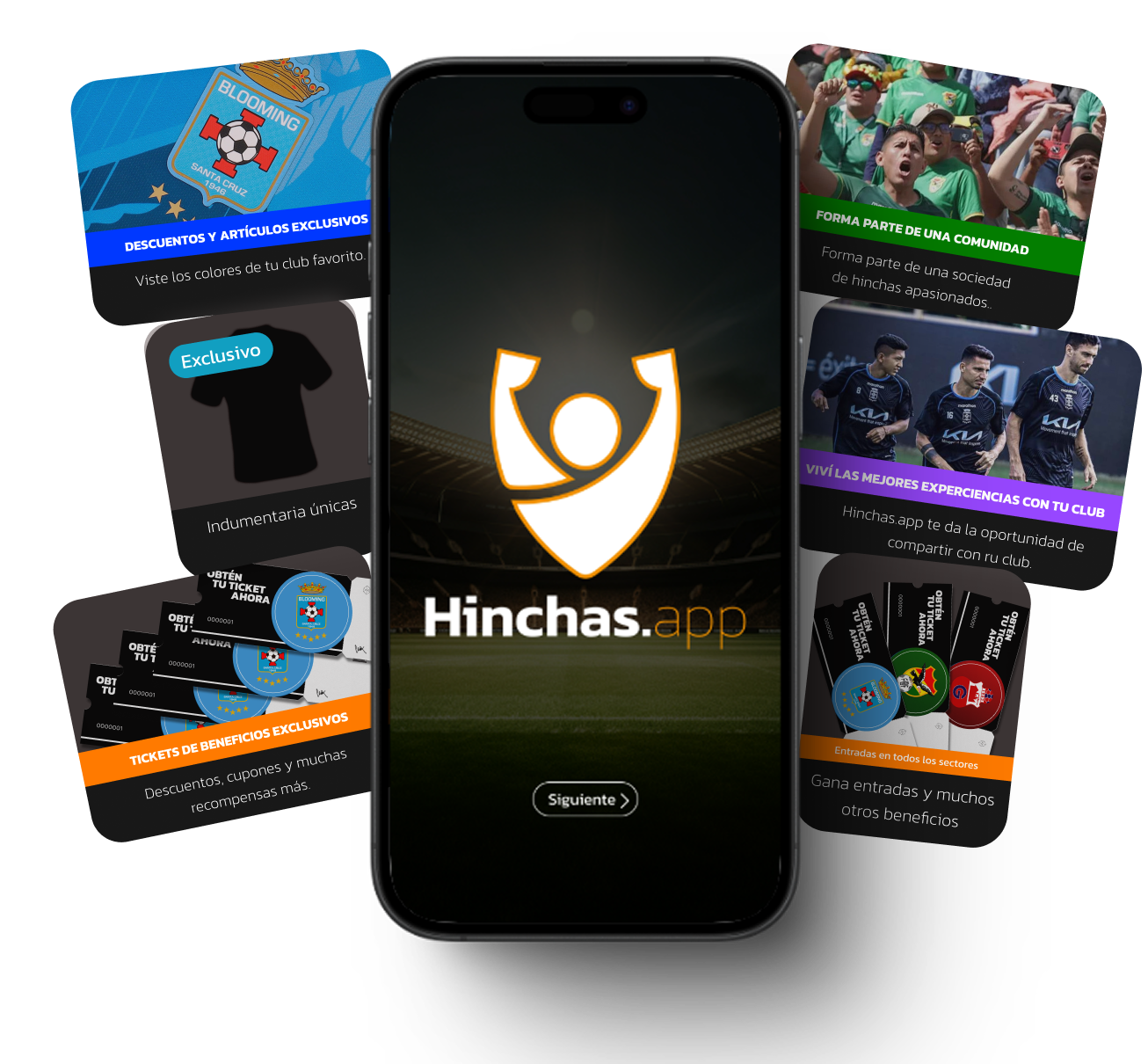 Mobile app mockup