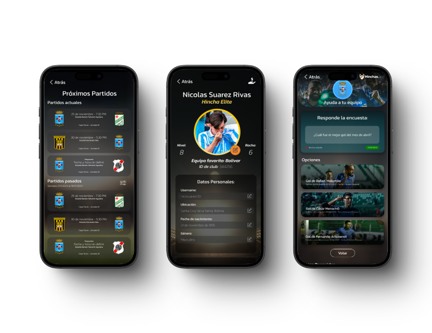 App Screenshots